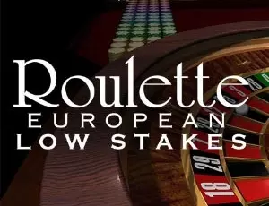 European Roulette Low Stakes
